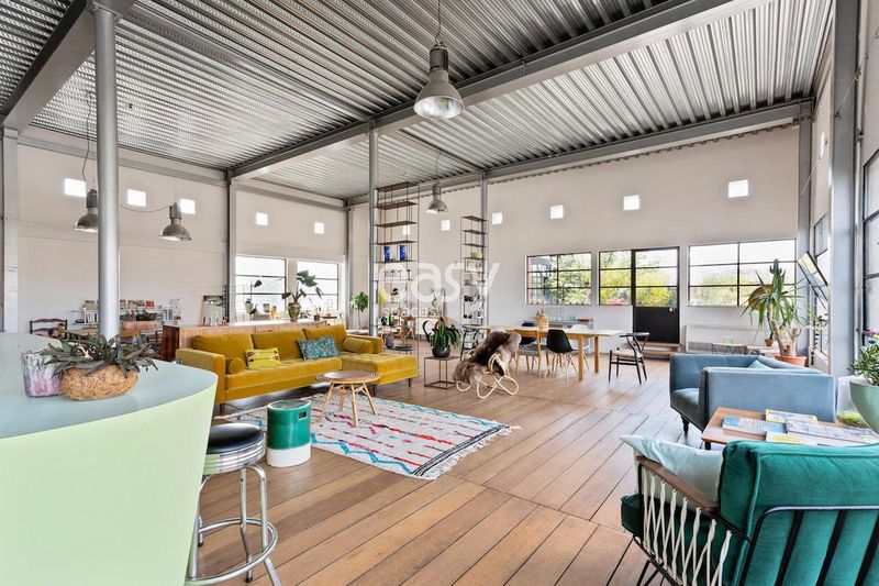 old factory turned into an event venue located in the vibrant city of Paris 75